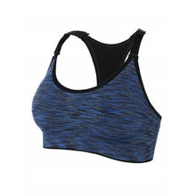 Cut Out Padded Strappy Racerback Sports Bra
