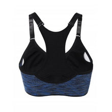 Cut Out Padded Strappy Racerback Sports Bra