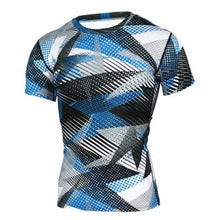Camo Fitness Compression T-shirt