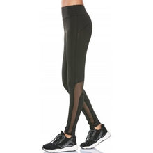 High Rise Mesh Insert Workout Leggings