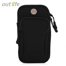 Outlife Outdoor Sport Fitness Running Arm Band Bag Pouch