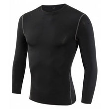 Outdoor Elastic Breathable Running Long Sleeves Tee for Men