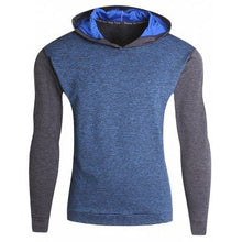 Color Block Fitness Pullover Sport Hoodie