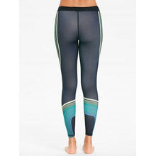 Line Pattern Running Tights