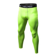 Men Quick Dry Tights Athletic Train Leggings Fitness Gym Sports Running Pants
