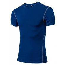 Quick Dry Compression Men Run Shirt Fitness Tight Soccer Jersey Gym Sportswear