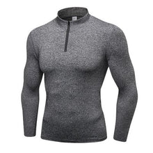 Men's Sportswear Compression Fitness Tights Running Training Gym T-Shirt