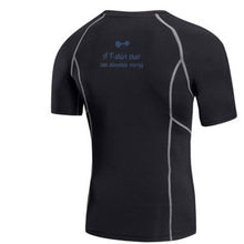 Men's Sport Compressed Fitness Running Fast Dry Short Sleeved T-Shirts