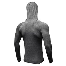 Men's Sport Leisure Running Training Hooded and Fast Drying Fitness Jacket