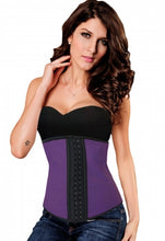 Rosy 9 Steel Bones Latex Under Bust Corset